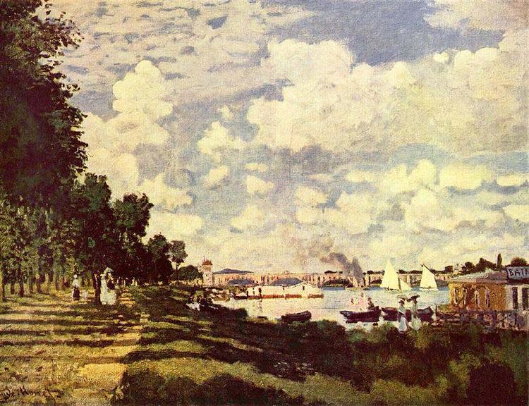 Claude Monet Seine Basin with Argenteuil, oil painting image
